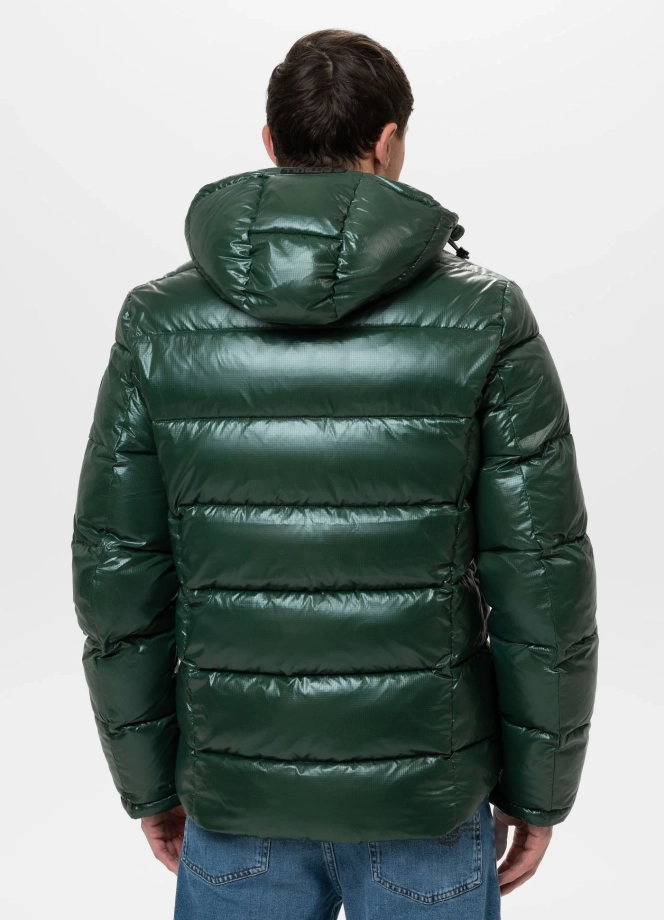 Kurtka zimowa męska Pit Bull Pepperwood butelkowa zieleń