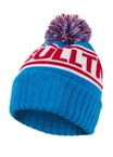 Czapka zimowa z pomponem Pit Bull Beanie Fleming blue/red