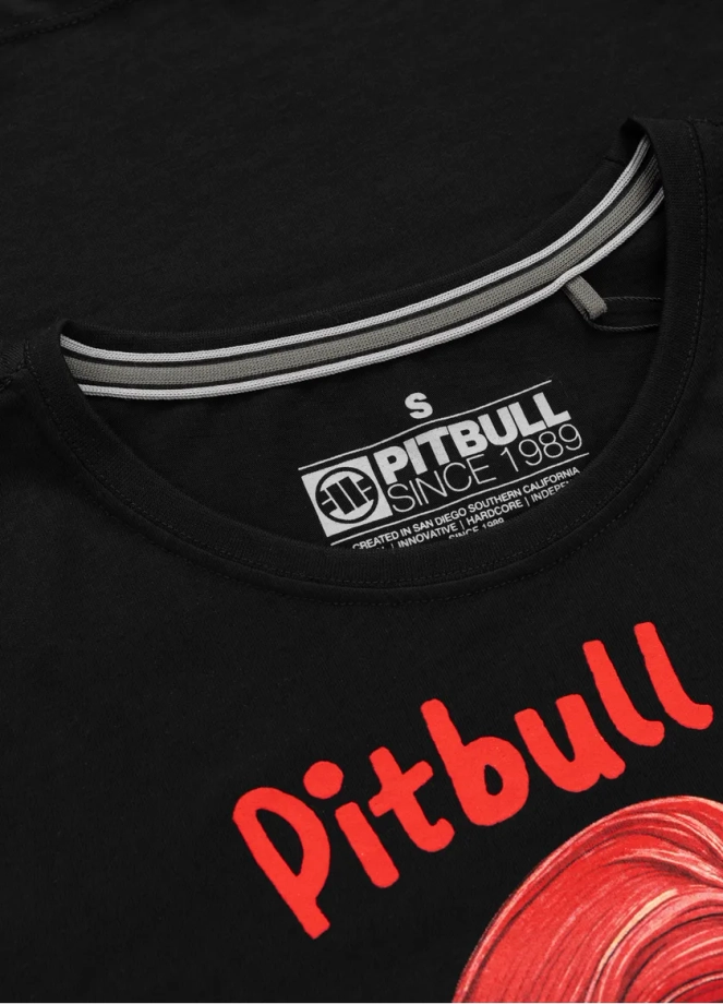 Koszulka damska T-shirt Pit Bull Sweetie-Chu 2 czarna
