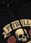 Bluza damska z kapturem oversize Pit Bull La Santa Muerte czarna