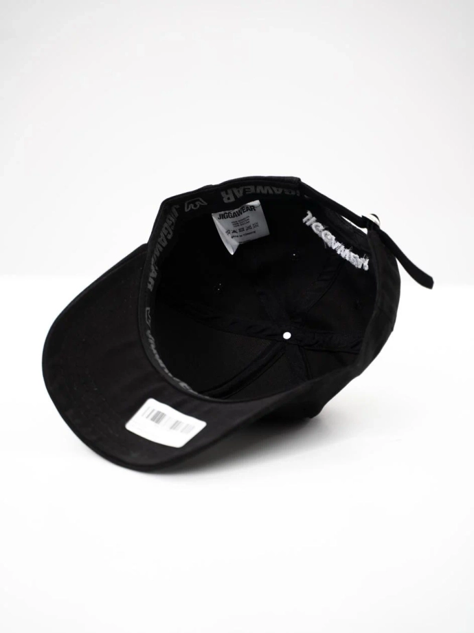 Czapka z daszkiem Dad Hat Jigga Wear Frame Name czarna