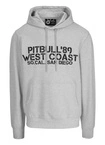 Bluza męska z kapturem Pitbull Pit Bull Driving szara