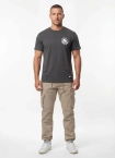 Koszulka męska T-Shirt Pit Bull Pitbull Dog SD grafitowa