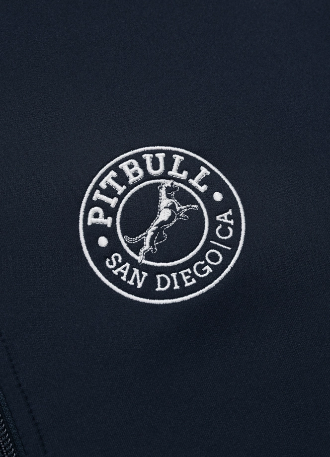 Bluza męska rozpinana Pit Bull San Diego CA granatowa