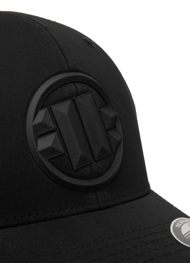 Czapka z daszkiem Full Cap Pit Bull Angle Welding 3D Logo czarna