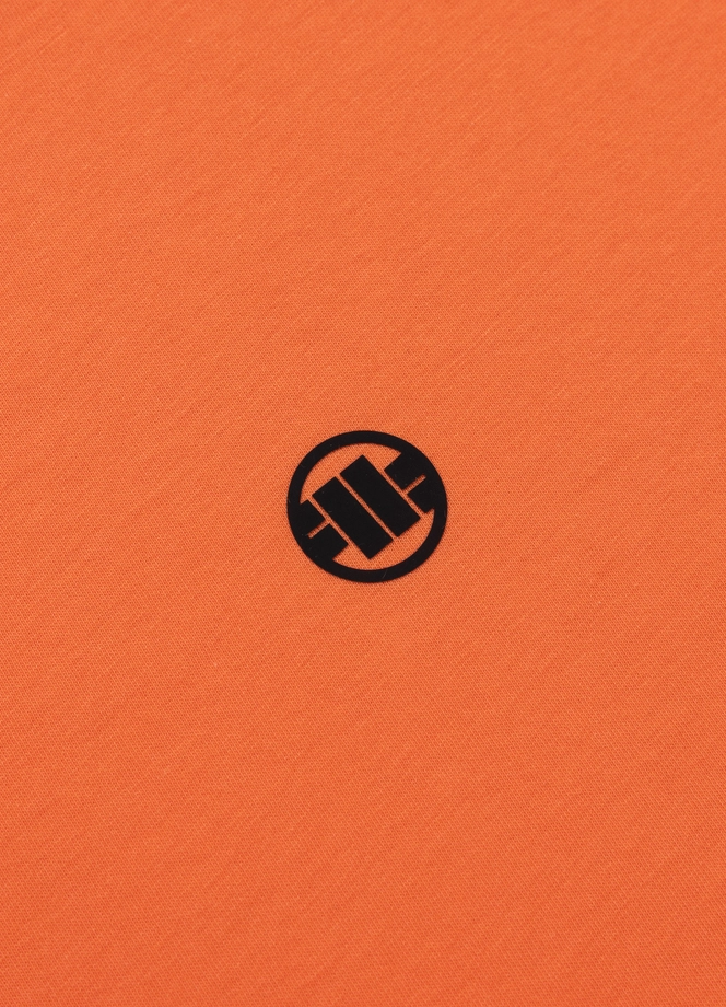 Koszulka męska T-Shirt Pit Bull Pitbull Scott pomarańczowa