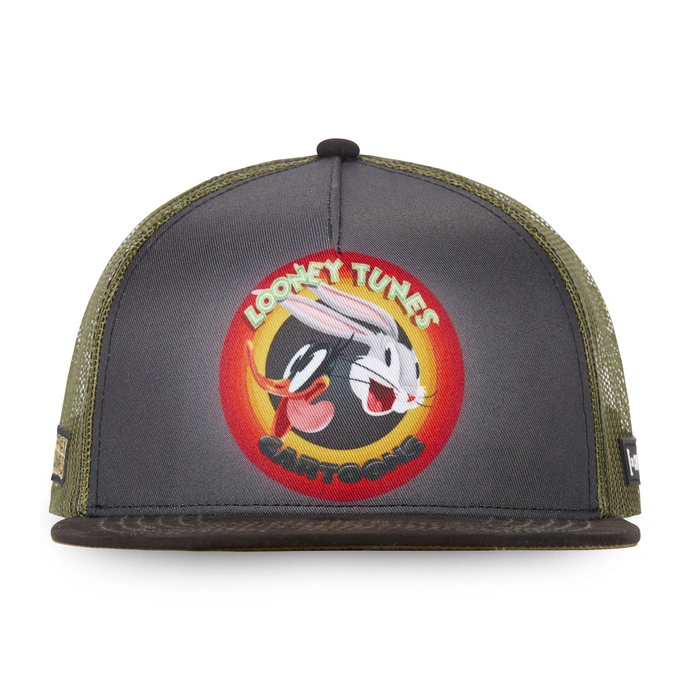 Czapka z daszkiem z siatką Capslab Looney Tunes Cartoons czarna