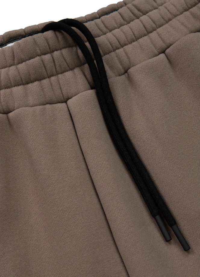 Spodnie dresowe męskie bojówki Pit Bull Cypress Sport Cargo brązowe