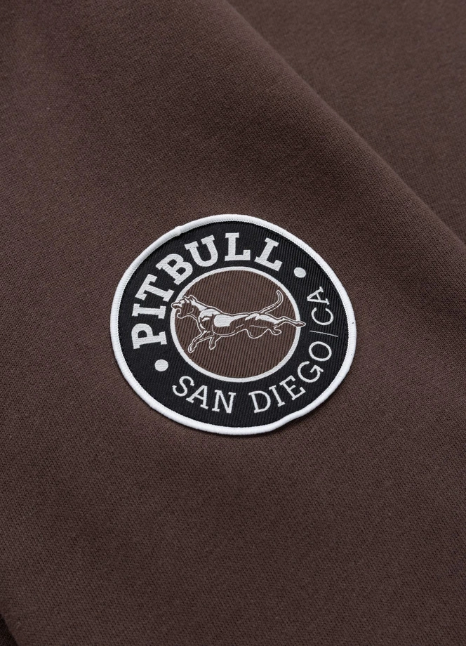 Bluza męska z kapturem Pit Bull Norton brązowa