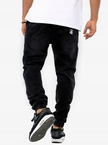 Spodnie męskie Jeans Jogger Jigga Wear Crown czarne