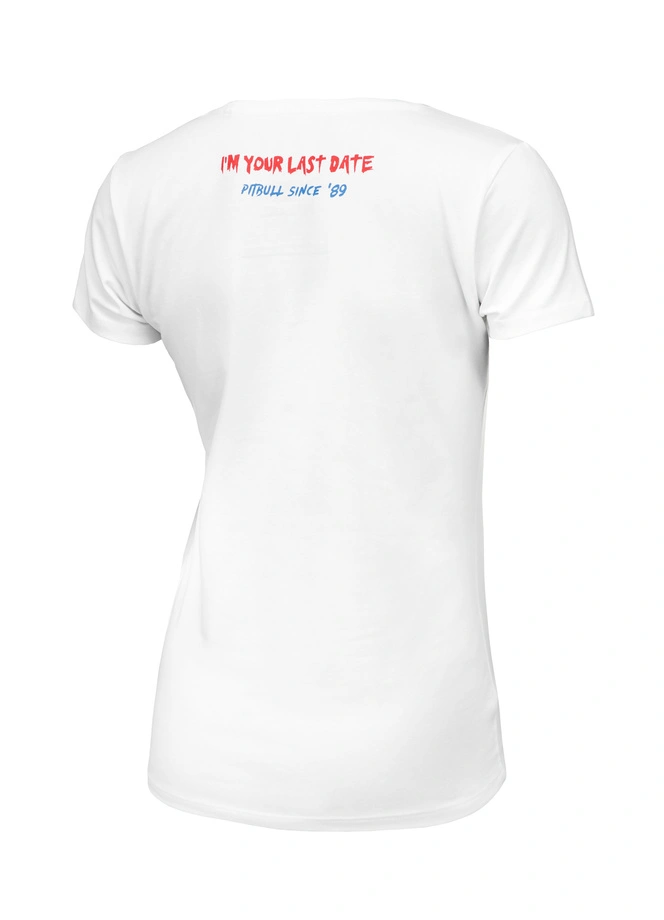 Koszulka damska T-shirt Pit Bull Sweetie-Chu biała