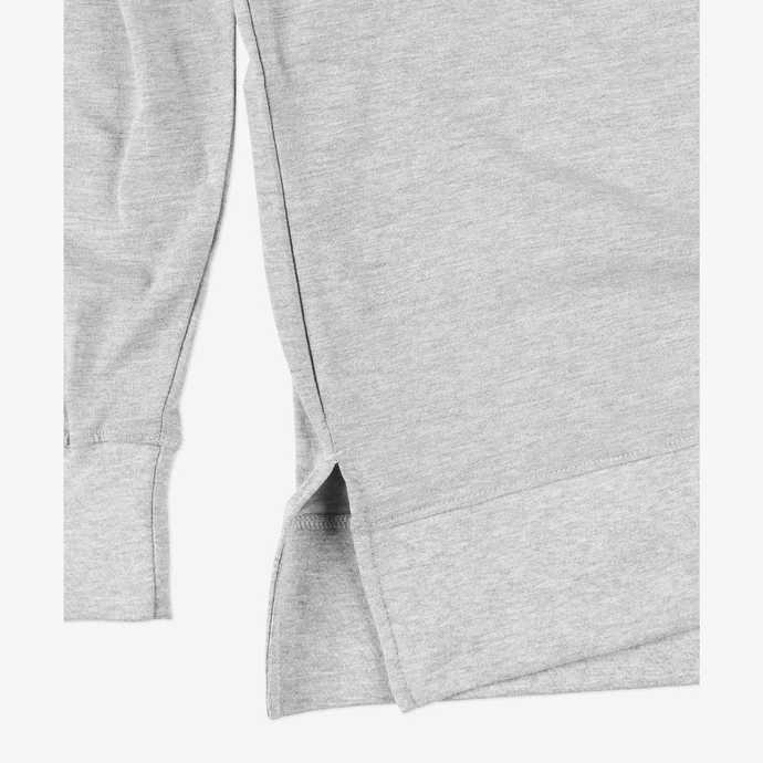 Koszulka Longsleeve damski Prosto Klasyk Gail szary