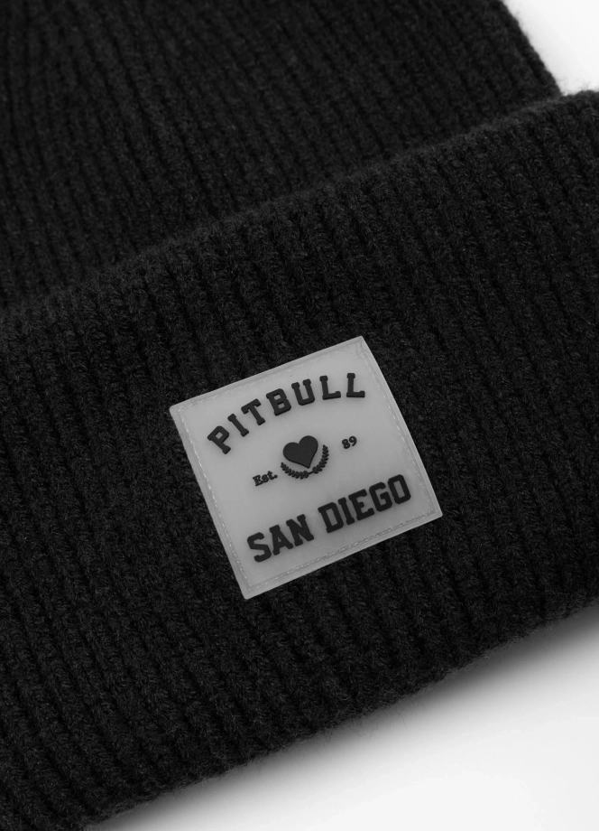 Czapka zimowa Pitbull Beanie Love PB czarna