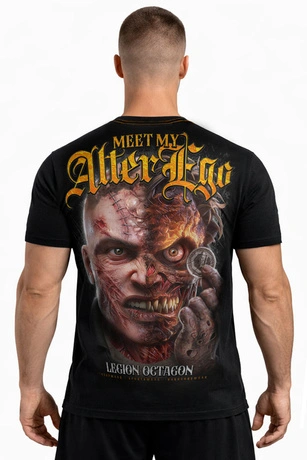 Koszulka męska T-shirt Octagon Meet My Alter Ego czarna