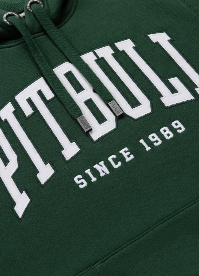 Bluza męska z kapturem Pit Bull Norton zielona