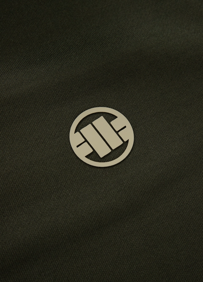 Komplet dresowy męski Pitbull Pit Bull Tape Logo 25 Trackjacket zielona