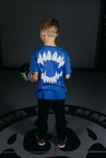 Koszulka t-shirt dziecięcy Octagon Zęby niebieska