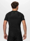 Koszulka męska rashguard Pitbull Ray czarna/zielona