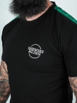 Koszulka męska t-shirt Środowisko Miejskie Classic Lampas czarna/zielona