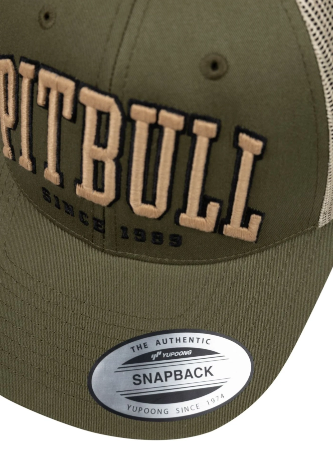 Czapka z daszkiem Snapback Trucker Pit Bull Pitbull Norton zielona
