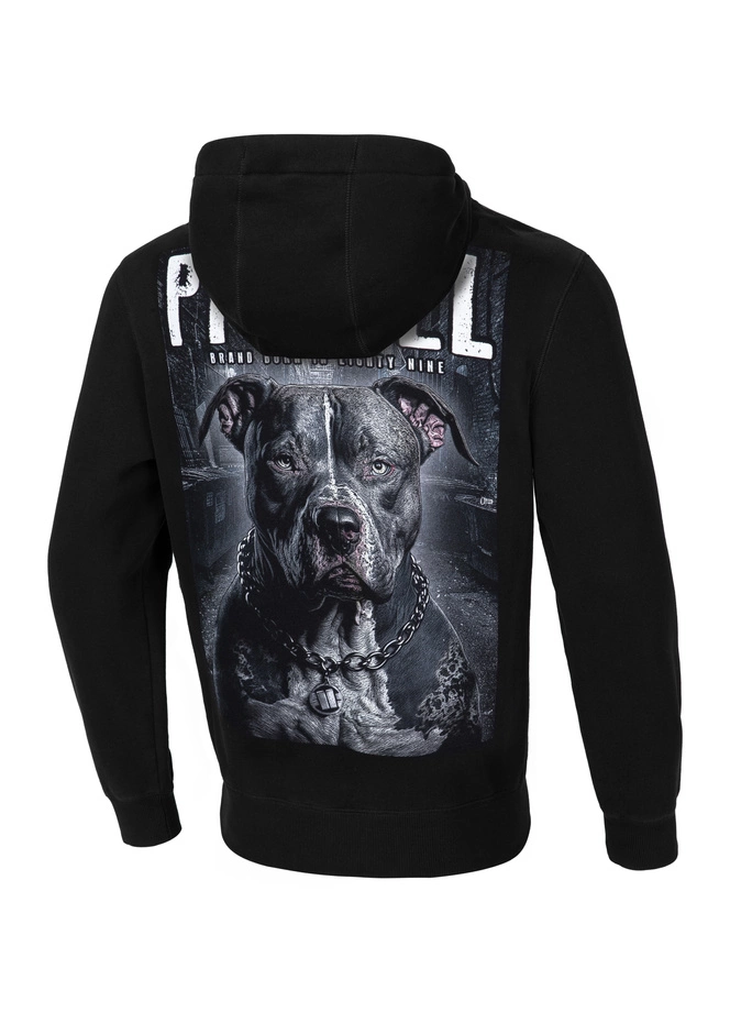 Bluza męska z kapturem Pitbull Pit Bull Street King hooded czarna