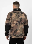 Bluza męska polarowa rozpinana Pit Bull Joyner woodland camo