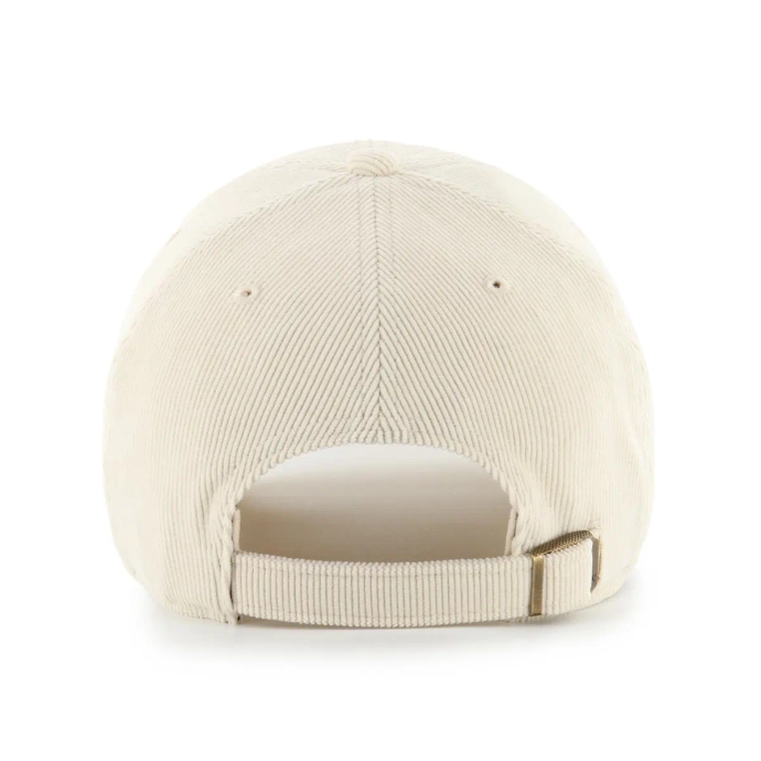 Czapka z daszkiem sztruksowa 47 Brand New York Yankees Crosspatch Clean Up kremowa