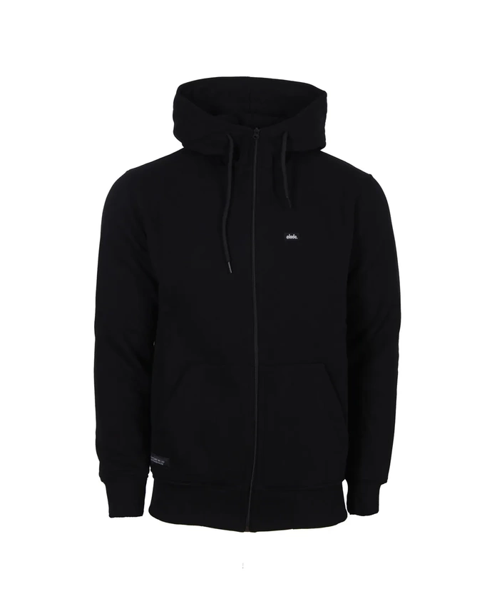 Bluza męska z kapturem rozpinana Elade Zip hoodie czarna