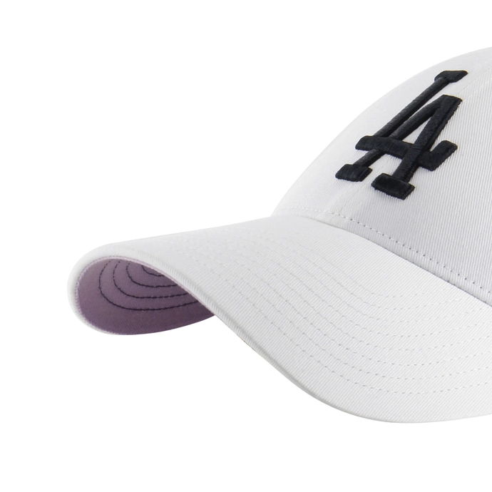 Czapka z daszkiem 47 Brand Los Angeles Dodgers White Paradigm Under biała