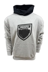 Bluza męska z kapturem Prosto Splash Shield szara
