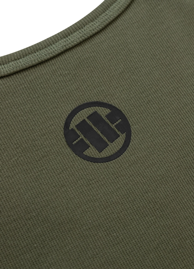 Koszulka męska tank top Pit Bull Pitbull Boxing zielony