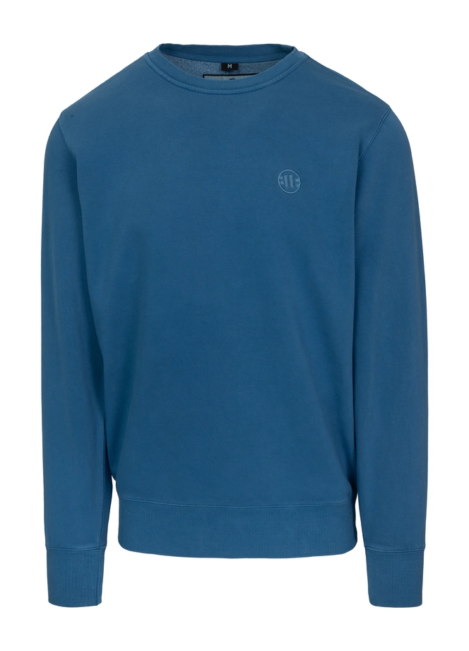 Komplet dresowy krótki Pitbull Pit Bull Lancaster 2 Washed ciemny niebieski