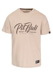 Koszulka męska T-Shirt Pit Bull Pitbull El Jeffe ultra jasna kremowa