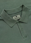 Koszulka męska Polo Pitbull Pique Small Logo Washed zielona