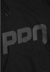 Bluza męska z kapturem Prosto Pro hoodie czarna