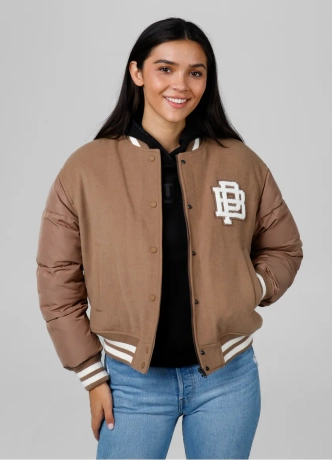 Kurtka damska zimowa Pit Bull Buena Jacket brązowa