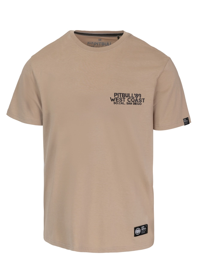 Koszulka męska T-Shirt Pit Bull Pitbull Driving beżowa