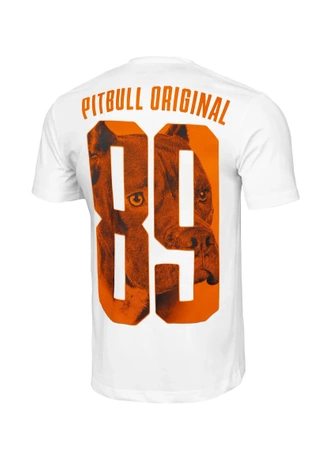 Koszulka męska T-Shirt Pit Bull Pitbull Eighty Nine Dog 24 biała
