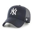 Czapka z daszkiem 47 Brand New York Yankees Branson MVP Mesh granatowa/biała