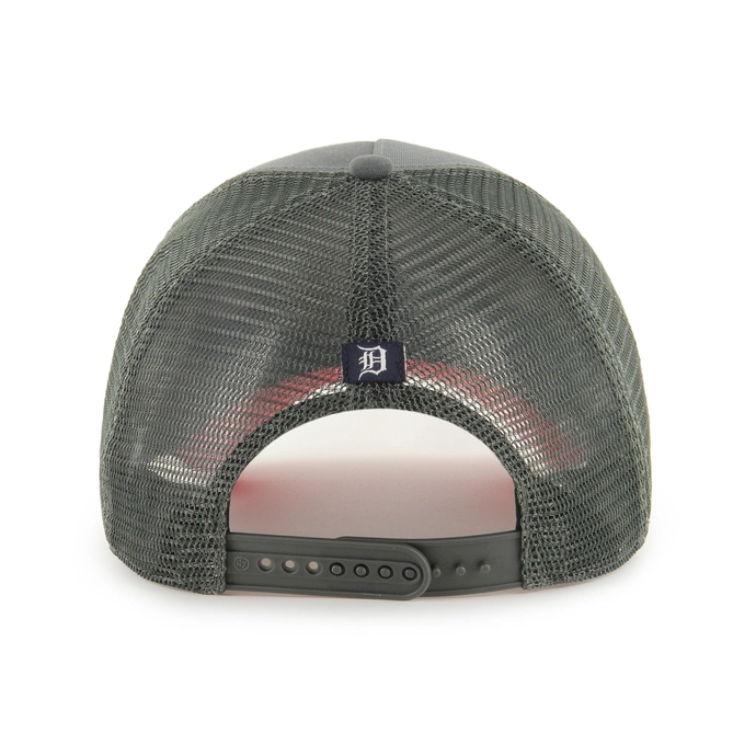 Czapka z daszkiem 47 Brand Trucker Detroit Tigers Charcoal Icon Mesh grafitowa