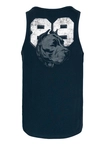 Koszulka męska tank top Pit Bull Pitbull Dog 89 25 ciemno granatowa
