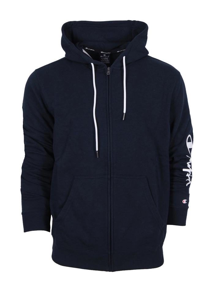 Bluza rozpinana z kapturem Champion Zip Classic hooded navy