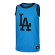 Koszulka męska tank top 47 Brand Los Angeles Dodgers Imprint Future niebieska