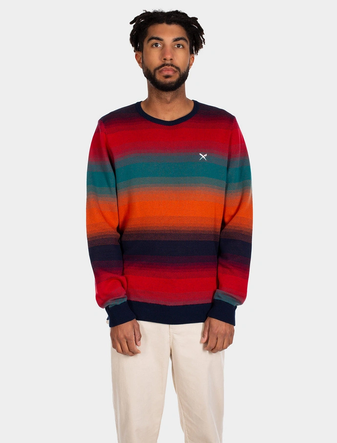 Sweter bluza Iriedaily Grady Summer Knit crewneck red