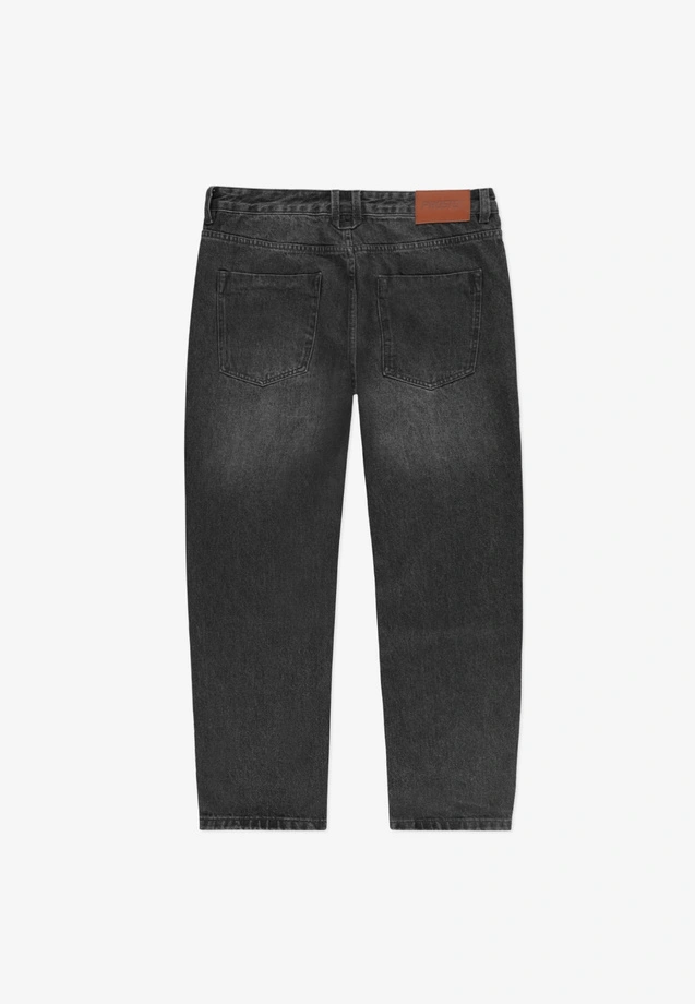 Spodnie męskie Jeans Tapered Prosto Serif szare