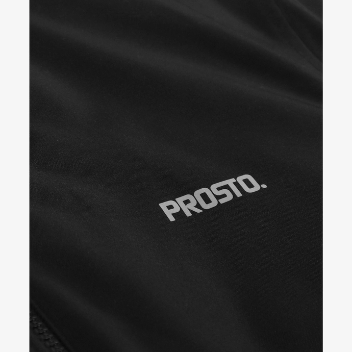 Kurtka zimowa męska z kapturem Prosto Klasyk Gegito Bomber czarna