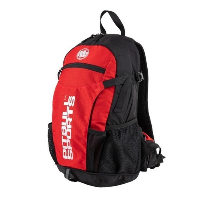 Plecak rowerowy Pitbull Sports backpack czarny/czerwony