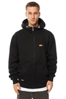 Bluza męska z kapturem ZIP Mass Dnm Mini Box czarna