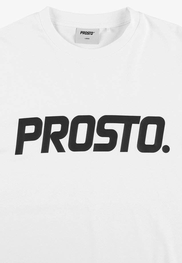 Koszulka męska t-shirt Prosto Biglog biała