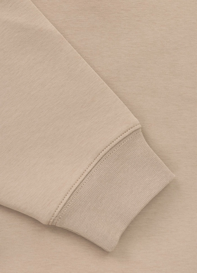 Bluza damska bez kaptura Pitbull Discovery 25 beżowa